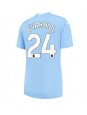 Billige Manchester City Josko Gvardiol #24 Hjemmedrakt Dame 2023-24 Kortermet